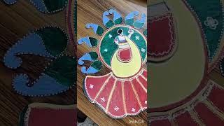 Card board rangoli [upl. by Ahsenor737]