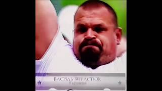 Vasyl Virastyuk 200kg Log Press Moscow 2006 [upl. by Goat]