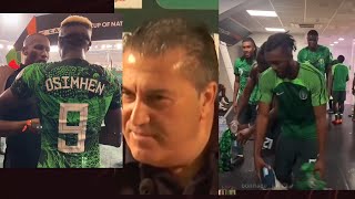 SUPER EAGLES INTERVIEW AFTER WINNING CAMEROON 20 IN AFCON 2024 [upl. by Casilda986]