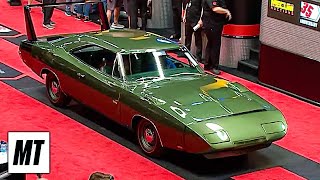 1969 Dodge Daytona Breaks Auction Record  Mecum Auctions Indianapolis  MotorTrend [upl. by Dianthe818]