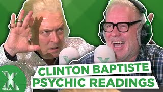 Clinton Baptiste gives the team psychic readings  The Chris Moyles Show  Radio X [upl. by Ruffo]