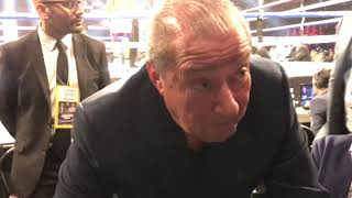 Bob Arum quotLomachenko Next Fight Maybe In UKquot [upl. by Kelley911]