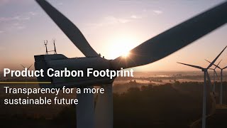 Product Carbon Footprint  Transparency for a sustainable future [upl. by Ettenej674]