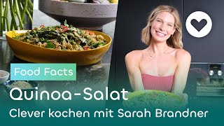 Magnesium  QuinoaSalat  Food Facts  Clever kochen mit Sarah Brandner [upl. by Gemperle]