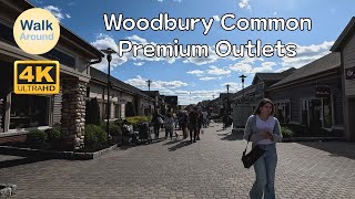 【4K60】 Walking Tour  Woodbury Common Premium Outlets in Central Valley New York [upl. by Olfe]