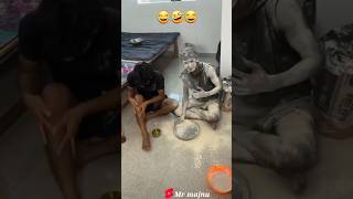 dono ne Laga Li bhai👀🤣comedy funny [upl. by Narod]