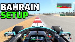 F1 2021 BAHRAIN HOTLAP  SETUP 124556 [upl. by Hteb]