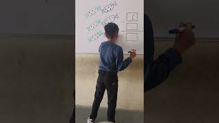 ગણતરી કરો દૂર કરો અને પછી લખો  school Activity Class Activity maths activities schoolactivity [upl. by Eyak]