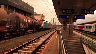 Trainsspotting in Linz Hbf von 1430 1558 am 13102024 [upl. by Aneres175]