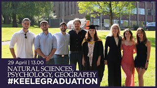 Natural Sciences Psychology Geography Graduation Ceremony  29 April 2022 1300 [upl. by Atiuqes]