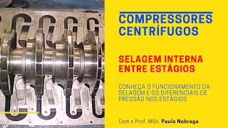 COMPRESSORES CENTRÍFUGOS  Selagem Interna Entre Estágios [upl. by Clayborn356]