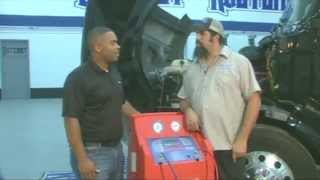 WURTH AC Refrigerant Management System Demo at Outcast Kustoms [upl. by Notsag]