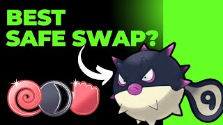 QWILFISH  THE BEST SAFE SWAP IN quotWILLPOWER CUPquot   POKEMON GO BATTLE LEAGUE [upl. by Tak195]