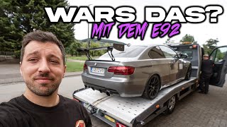 Der E92 KOTZT mich an PROBLEME ohne ENDE mit dem BMW  MoWo [upl. by Mozes260]