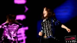 HD Fancam 120818 SMTOWN IN SEOUL  TaeYeon DJ Got Us Falling In Love [upl. by Synned661]