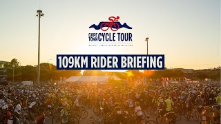 109km Cape Town Cycle Tour Cycle Tour Rider Brief 2024 [upl. by Edras]