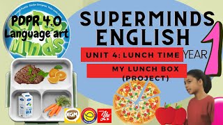 Superminds Unit 4 Lunchtime  LUNCH BOX PROJECT [upl. by Atilehs279]