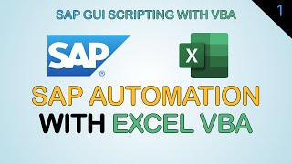 Automate SAP Data Extraction with Excel VBA amp SAP GUI Scripting  Minimal Coding Required [upl. by Trahern]