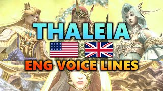 Thaleia ENG Voice Lines  Final Fantasy XIV Endwalker [upl. by Durrell691]