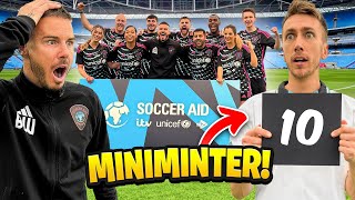 I HELD A YOUTUBER SKILLS COMPETITION  WINNER PLAYS IN SOCCER AID 🤩😱 Ft Danny Aarons Theo Baker [upl. by Jorin]