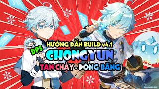 Hướng dẫn build chi tiết Chongyun DPS v41  Tan chảy ngược  Đóng băng  Genshin Impact [upl. by Yasmeen]