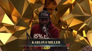 Karlous Miller Accepts Best Freestyle Award  2023 Trap Awards [upl. by Cuthbert384]