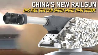 Chinas New Rail Gun​ can fire 120 rounds at Mach 6 any target within 100 200km is within its sights [upl. by Yraeg448]