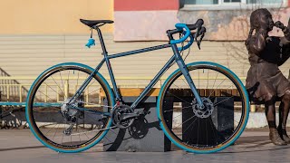 Gravel Bike  Author Ronin SL  Blue Shark [upl. by Direj]