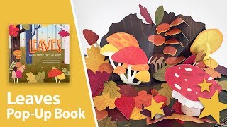 Leaves An Autumn Popup Book by Yoojin Kim [upl. by Saqaw]