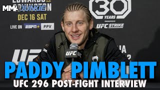 Paddy Pimblett Defends Tony Ferguson From Retirement Calls Responds to Rafael dos Anjos  UFC 296 [upl. by Leahcimauhsoj]