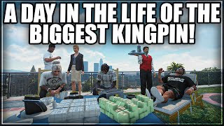 A Day In The Life Of The Biggest Kingpin  GTA RP  Grizzley World WHITELIST [upl. by Saqaw]