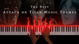 The Most Beautiful amp Epic Attack on Titan Music Themes [upl. by Annaeed557]