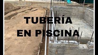 ✅COMO INSTALAR TUBERÍA PARA PISCINA  paso a paso [upl. by Ayotas682]