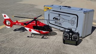 EC135 450 Size with Fenestron and many Scale Details [upl. by Bucher659]