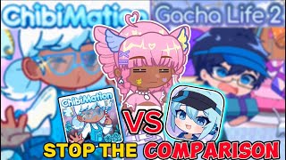 Stop COMPARING Gacha Life 2 To Chibimation Gacha Club Rant [upl. by Mihar]