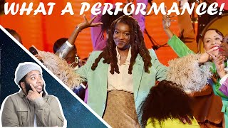 Little Simz  Introvert amp Woman Live at the BRIT Awards 2022  Reaction [upl. by Ahsercel]