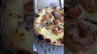 Surf and Turf Pizza 🇮🇹🍕🤩😋👌🏼 bellaitalia italienfood neapolitanpizza surfandturf [upl. by Rodd]