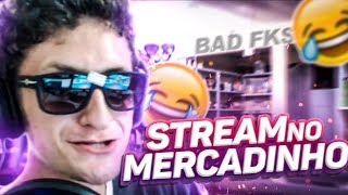 o dia em que fiz uma STREAM de CS no MERCADINHO me roubaram e eu nem vi [upl. by Avenej687]