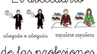 Las profesiones vocabulario [upl. by Stephania]