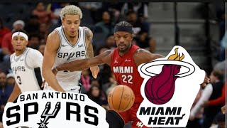 MIAMI HEAT VS SAN ANTONIO SPURS LIVE SCORE  NBA PRESEASON 2024 [upl. by Eniawd576]