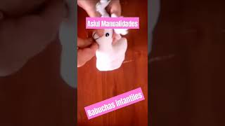 como hacer Babuchas pantuflas navideñas infantiles RENOS manualidades shortvideo tutorial diy [upl. by Nerdna]