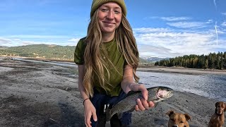 Central Idaho Fishing on a Beach [upl. by Aylatan]