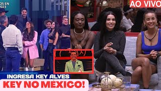 BBB 23  KEY ENTRA AO VIVO NO LA CASA DE LOS FAMOSOS NO MÉXICO E BROTHERS ASSISTEM O REALITY [upl. by Reid]