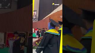 MAHASISWA UIN BENTANGKAN BENDERA quotPERINGATAN DARURATquot anakkuliah wisuda reels dosen skripsi [upl. by Toiboid]