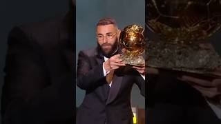 How Benzema won Ballon d’or football footballshorts footballedits futbol soccer cr7 ronaldo [upl. by Aerona]