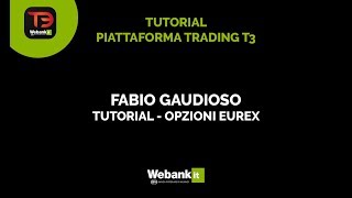 Come utilizzare le opzioni sul mercato Eurex  Trading Webank [upl. by Htiffirg919]