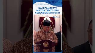 Kejutkan Prabowo Tunjuk Ajudannya Mayor Teddy Jadi Sekretaris Kabinet Merah Putih [upl. by Yenattirb]