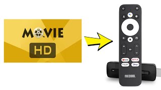 How to Download Movie HD App on AndroidTV  FULL GUIDE [upl. by Joycelin]