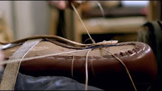 How Bespoke Italian Leather Shoes Are Made [upl. by Annawoj]