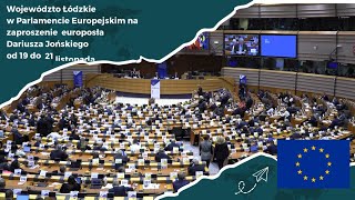 Wizyta w Parlamencie Europejskim na zaproszenie europosła Dariusza Jońskiego [upl. by Fechter]